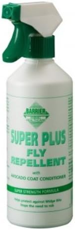 Barrier Super Plus Fly Repellent for Horses - White, 500 ml