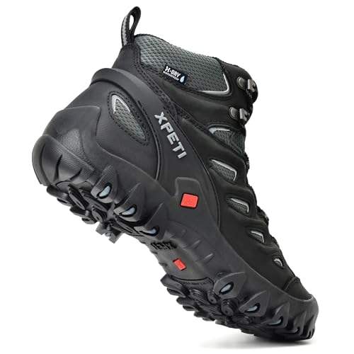 XPETI Men's Pathfinder Mid Waterproof Hiking Boots3