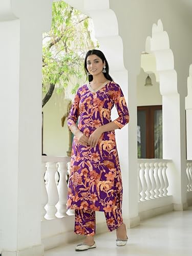 Image of ANNI DESIGNER Women Kurta with Palazzo