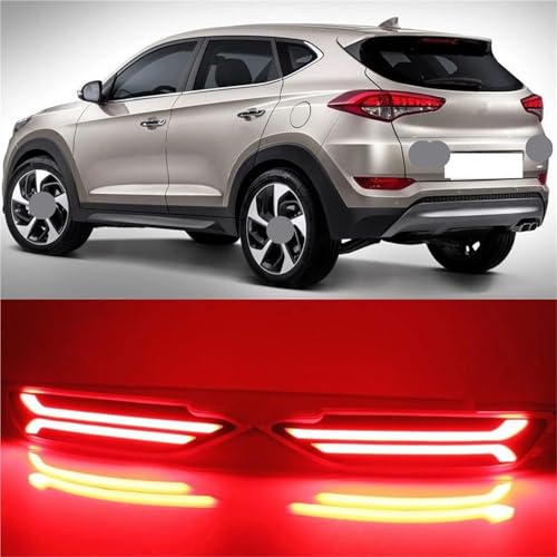 Luz reflectora LED multifunción para parachoques de Hyundai Tucson con doble señal 6
