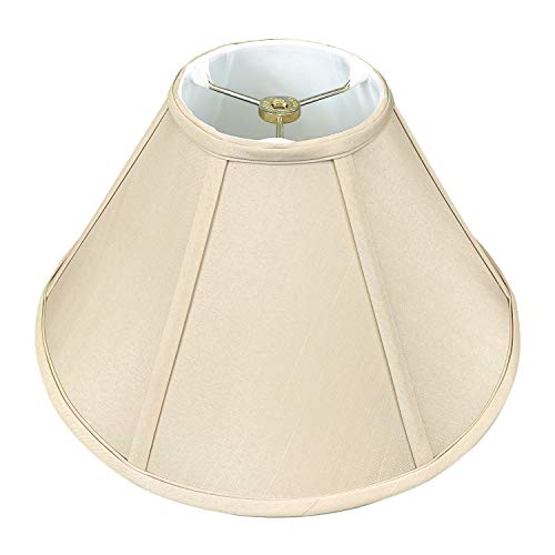 Royal Designs BSO-706-18BG Coolie Empire Basic Lamp Shade, 6 x 18 x 11.5, Beige