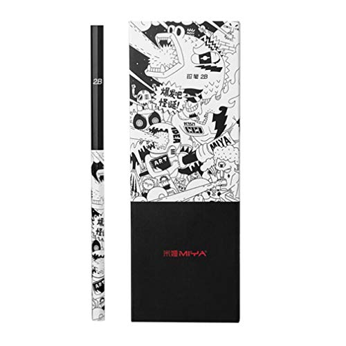 2B charcoal for sketch and painting, 8 for Liuling charcoal for art students