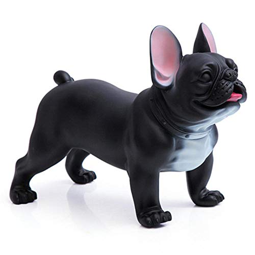 Sculpture de chien en dessin animé pour décoration de salon moderne et bureau cosy