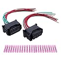 Scheinwerfer Licht Kabelbaum Reparatursatz Stecker Verkabelung für 1er F20 F40 2er F46 3er E36 E46 E90 F30 4er F32 F36 5er E60 F10 G30 F07 6er F06 G32 7er F01 G11 F55 R50 R53 R56 R55 F54 F56 F57 F60