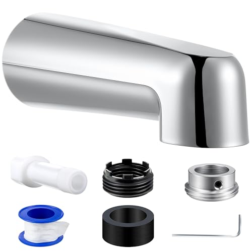 Dreyoo 7 Inch Tub Spout (Universal Fits 1/2" Copper Pipe,