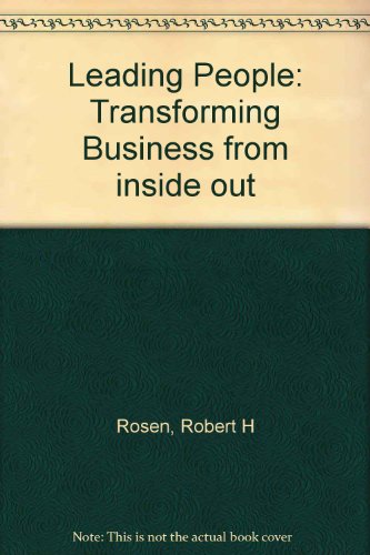 Leading People: Transforming Business Inside Out 014086265X Book Cover