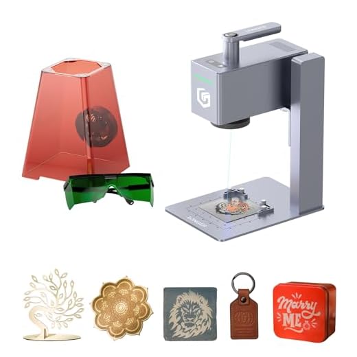 Longer Nano Pro Portable Laser Engraver, 5000mm/s High-Speed 12W Laser Engraver and Cutter, Engraving Precision 0.01 * 0.01mm, DIY Engraver Tool for Wood, Acrylic, Leather, Cloth, Metal, Ceramics