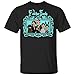 Produktbild Merkia The Belcher Family Bob's Burgers Bob Addams Family Gothic Cartoon T-Shirt Black S