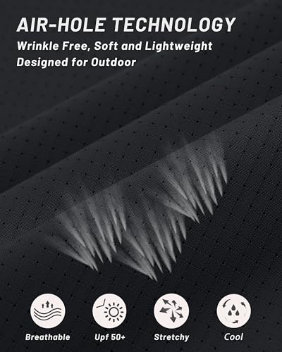 MAGCOMSEN Men's Fishing Shirts UPF 50+ Short Sleeve Sun Protection Shirts Quick Dry Cooling Button Down Shirt Hiking Safari2