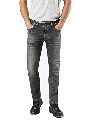 Diesel Homme Thavar 0858M Jeans (28W / 32L, Gris)