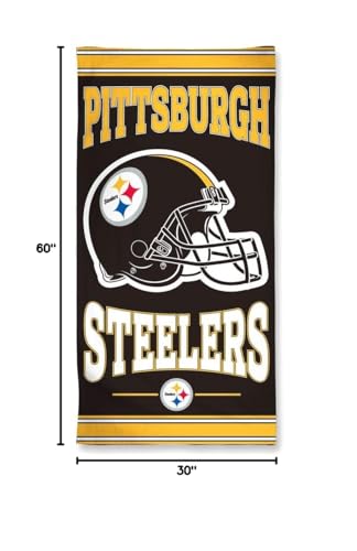 Wincraft A1875815 Nfl Pittsburgh Steelers Fiber Beach Towel thumb #1