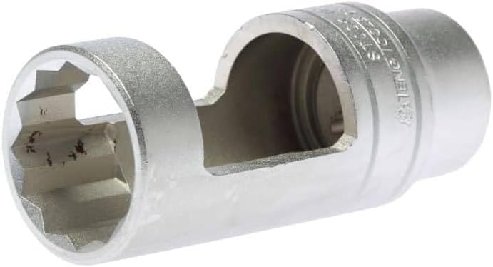 Teng Tools 1/2 Inch Drive 27mm Injector Socket - AT360, Silver