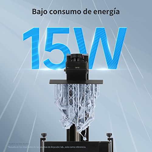 Impresora 3D de Resina ANYCUBIC Photon D2 - Alta Precisión y Silenciosa - Tamaño de Impresión Mejorado 130.56 x 73.44 x 165 mm. - Fernando Cortés