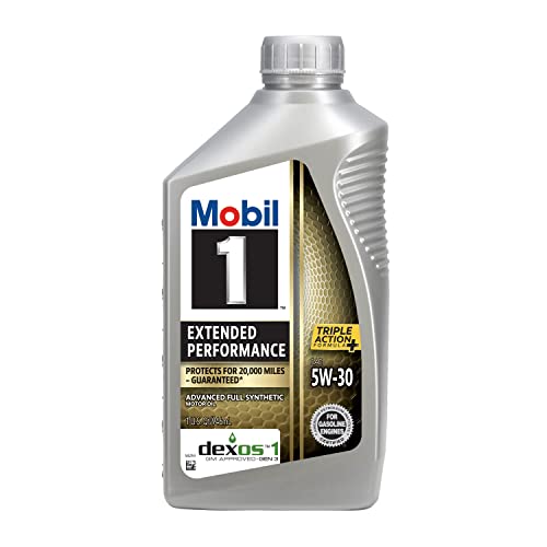 Image of Mobil 1 Extended Performance Full Synthetic Motor Oil 5W-30, 6-pack of 1 quarts