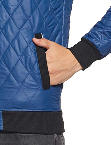 Image of CAHOOT Men's Solid Vegan Leather Regular Fit Cotton Jacket For Winter Wear Standing Collar | Full Sleeve | Zipper | Casual Jacket For Man | Western Stylish Jacket For Men