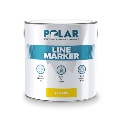 Polar Line Marker Yellow Paint - 2.5 Litre