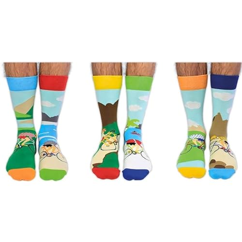 On Your Bike 6 Oddsocks for Men US 7-12 UK 6-11 EUR 39-463