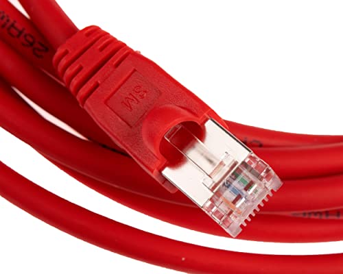 CDL Micro - Shielded Cat6 Patch Cable 3m - Red - Image 3