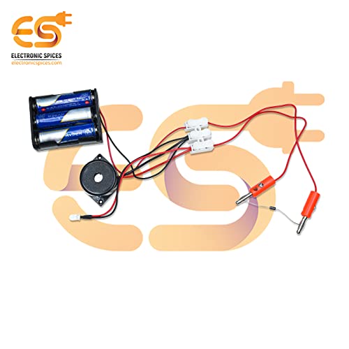 Image of Electronic Spices Diy Mini Continuity Tester Kit For Electrical Connections, Conductors And Componenet Starter Kit With Video Tutorial & User Manual