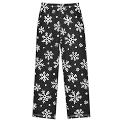 White Snowflakes on Black