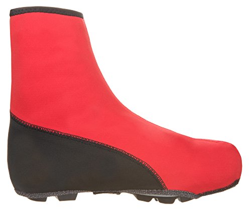 VAUDE Copriscarpe Matera, Multicolore (Red/Black)