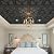 STICKGOO Black Drop Ceiling Tiles 2ft x 2ft, Glue Up Ceiling Panels 24 x 24in, Waterproof, Premium PVC to Prevent Breakage, 12 Pack Cover 48 Sq. Ft