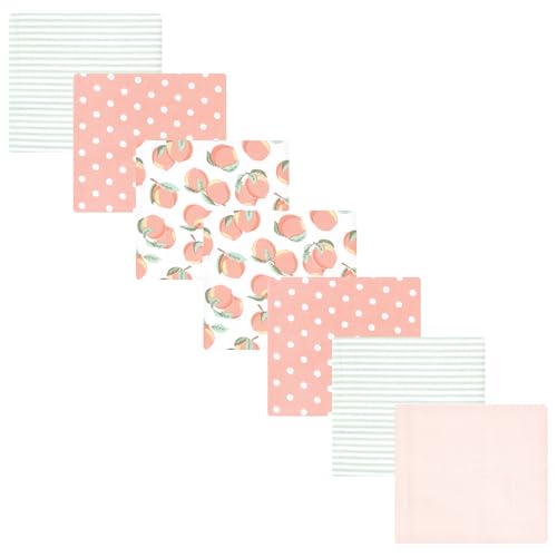 Image of Luvable Friends Little Treasure Flannel Receiving Blankets 7pk