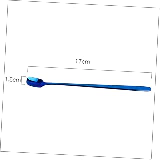 LIFKOME Agitador Multiusos De Acero Inoxidable para Café Cócteles Bebidas 17 Cm De Largo Color
