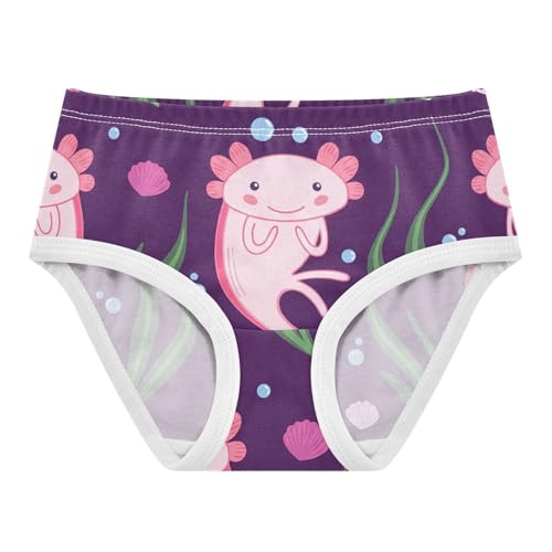 Cute Pink Axolotls Toddler Girls's Underwear 2T 202c1298