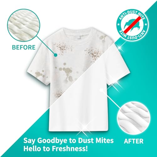 KA 4-in-1 Laundry Detergent Pods Bundle (96 Pods) - Anti-Dust Mites, Deep Cleaning, Fabric Softening, Color Brightening, 99.9% Anti-Bacterial, Powerful Stain Remover, German Formulated, Original Scent