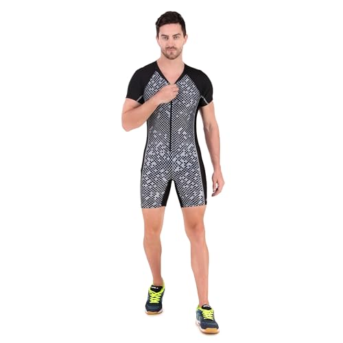 Image of Vector X OMSS-348 Men's Swimming Costume for Multipurpose Wear for Swimming I Diving I Cycling I Aerobics