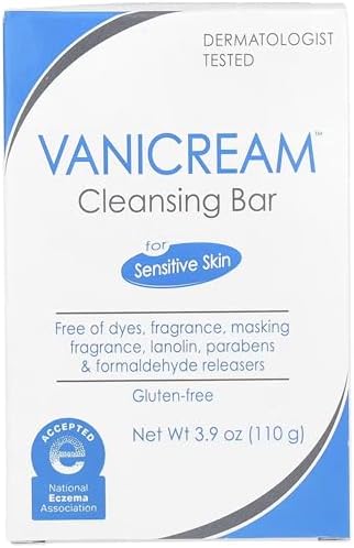 Vanicream Cleansing Bar 3.9 Oz (110 G) Pack of 4 by Vanicream