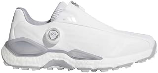 アディダス ゴルフシューズ コードカオス 27 ボア ONN44 スパイクレス 2E 2026年 adidas golf Cホワイト／シルバーM…（KI1387）25.5cm