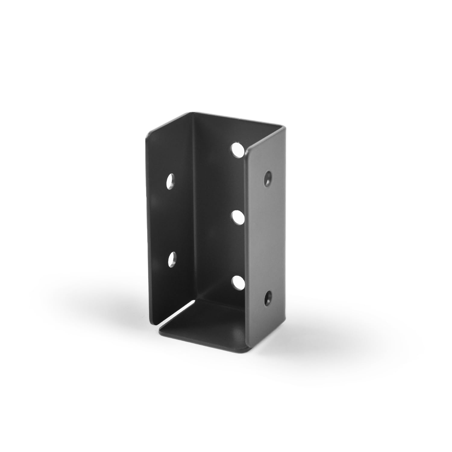 Framola Extra Strong Timber Rafter Bracket – Anthracite Grey Finish – Heavy-Duty Pergola Joist Support – Galvanised Steel for 4" x 2" Timber – UK Made Roof Joist Bracket 4inch x 2inch Wood