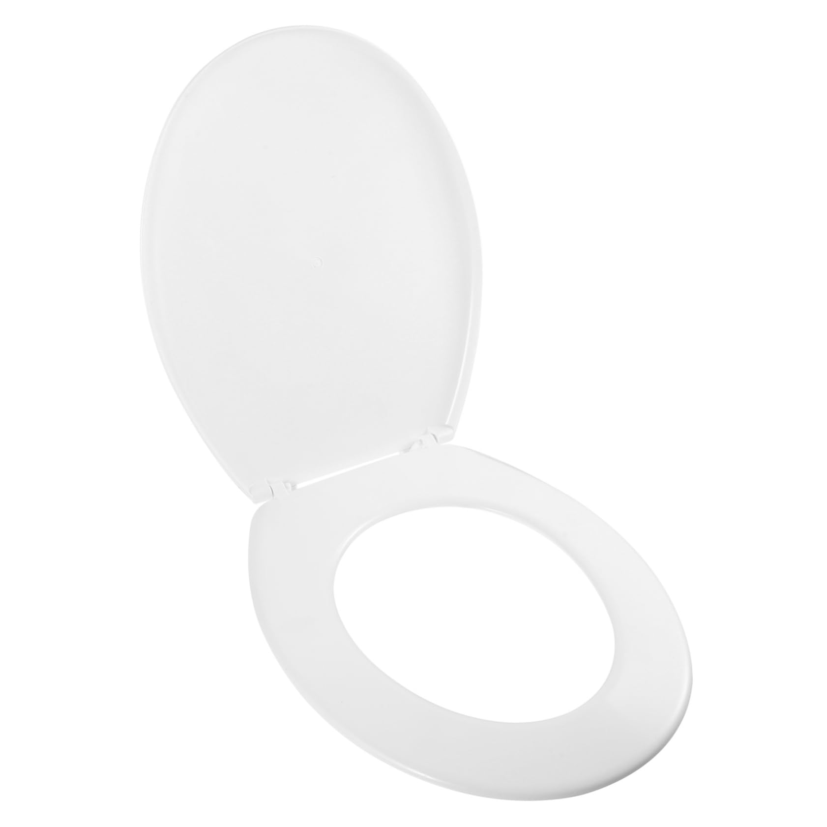 Abattant WC plastique effet marbre avec housse de siège de bain
