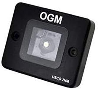 OGM Orca Green Marine LX2 Classic Series LED Navigation Light, Port Running Light, Red