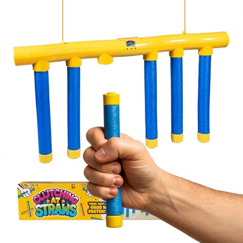 Leftfield Toys Official Clutching at Straws Fast-Paced Stick Drop Reaction Game for Kids & Adults | Falling Sticks Game | Party Games, Travel, Game Nights, Hen Parties, and Family Fun