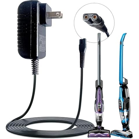 Replacement Charger for Bissell Powerlifter ION PET 2-in-1 Lightweight Cordless 3191 3191C Lithium-ion Battery 14v 800mA 2-in-1 Cordless Stick Vacuum E-Tek ZD12D140080US Cover