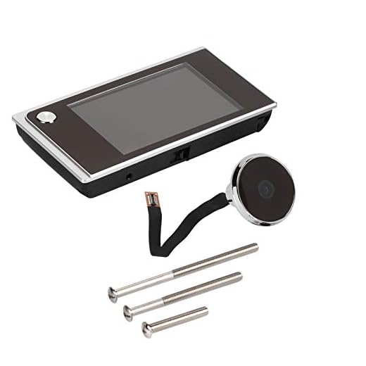 Dörrkikare Kikhål, 12 X 6,2 X 1,8 Cm LCD-skärm Digital Dörrkikare Kamera, Kikare Digital Dörrklocka Hemsäkerhetssystem