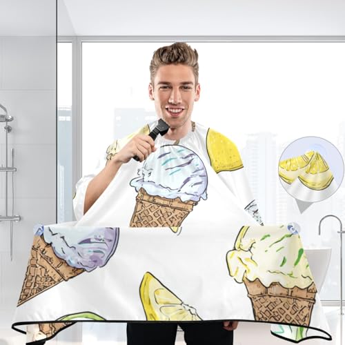 Capa de Barbero Impermeable 140x165 cm para Hombre y Mujer miniatura 7
