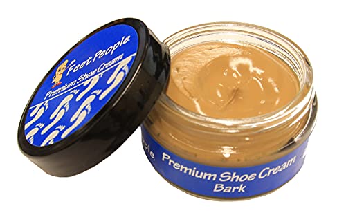 FeetPeople Premium Shoe Cream 1.5 oz, Bark