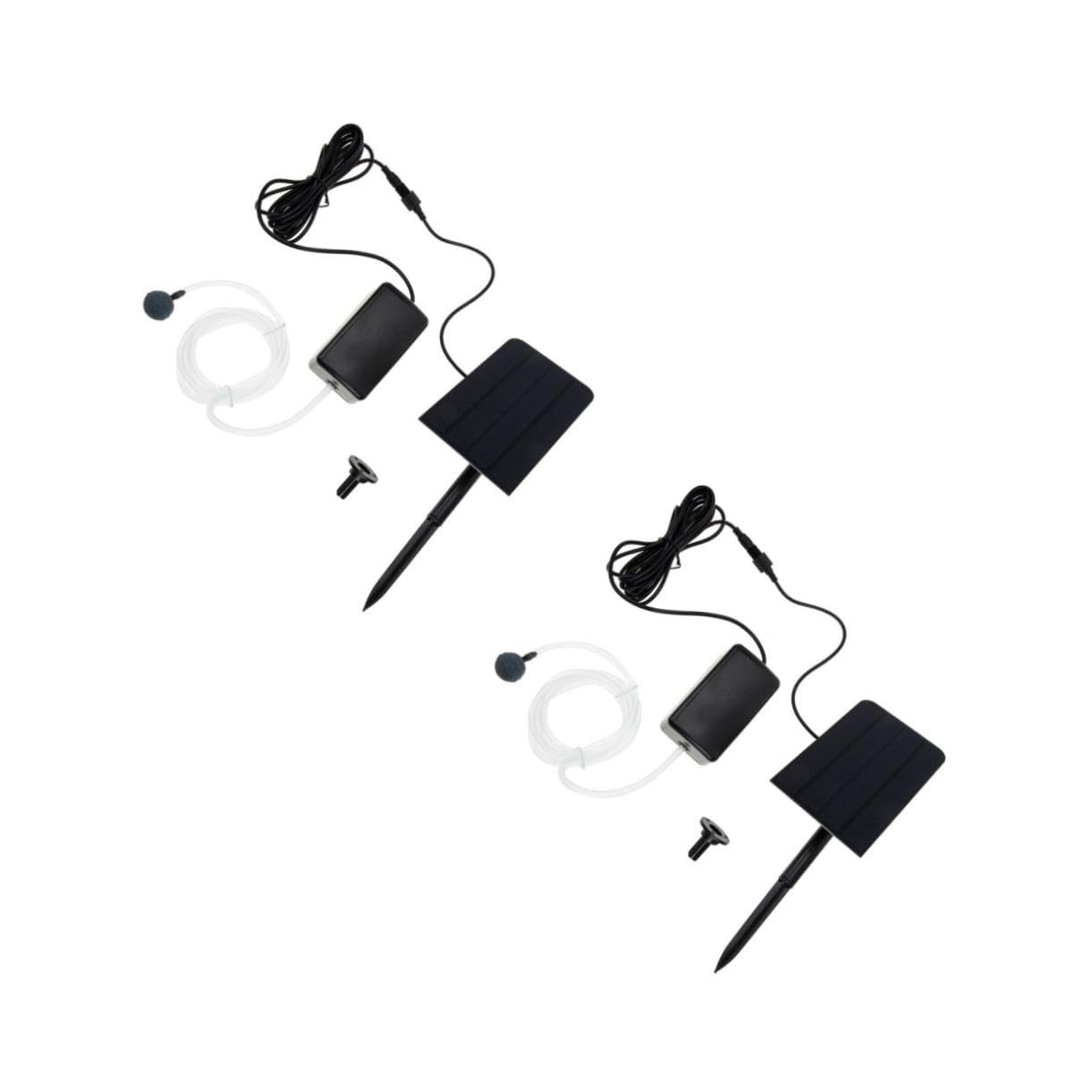 ifundom 1 Set Outdoor Solar Oxygen Pump for Fish Tank Lightweight Aeration for Aquariums and Fish Tank Accessory for Home and Garden Use