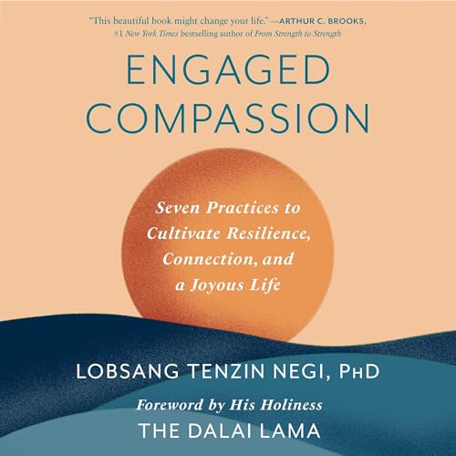 Engaged Compassion Audiolibro Por Lobsang Tenzin Negi PhD arte de portada