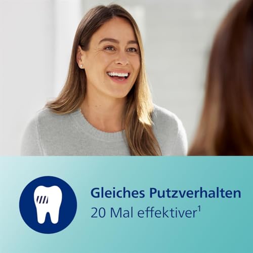 Philips Sonicare DiamondClean Smart 9400 elektrische Zahnbürste, Schallzahnbürste mit App, Drucksensor, Bürstenkopferkennung, 4 Putzmodi und 3 Intensitätsstufen, Schwarz, Modell HX9917/89 – Bild 5