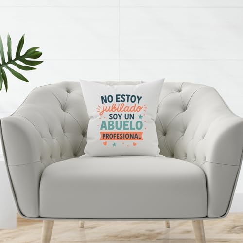 Coussin Papi avec texte espagnol drôle pour exprimer votre tendresse - 6
