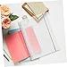 Angoily Portable Binder Cover Loose-Leaf Notebook Shell for Students Lightweight Material for Journals Planners and Creative Writing