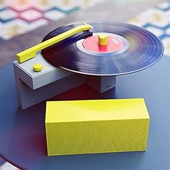 Tourne-disques Bluetooth Interactif Subwoofer Haut-Parleur Tourne-Disque Audio Tourne-Disque Vinyle Smart Speaker Recorder Chaque Famille - Les Beatles, Paul McCartney, John Lennon, RIngo Starr, George Harrison Tourne-disques Bluetooth Interactif Subwoofer Haut-Parleur Tourne-Disque Audio Tourne-Disque Vinyle Smart Speaker Recorder Chaque Famille – Image 3