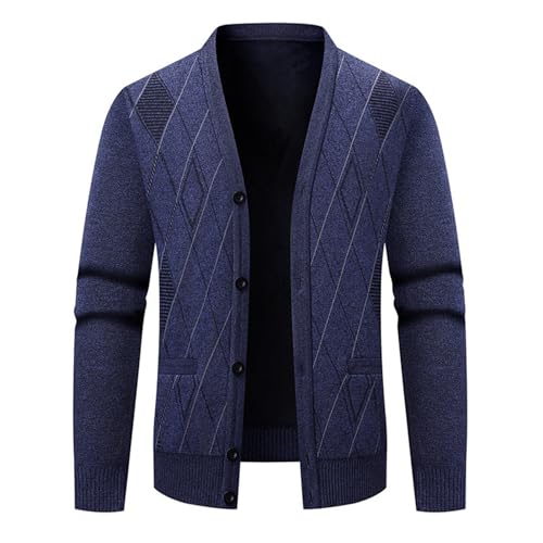 Men's V Neck Cardigan Sweater 2025 Casual Lightweight Button Down Knitted Cardigan Sweater