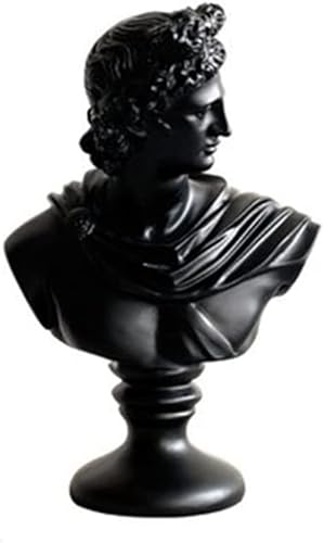 Vintage Apolo Cabeza Retrato Venus Busto Estatua Elegante Decoración del Hogar Artesanía Resina Artesanía Artemisa Diosa Escultura