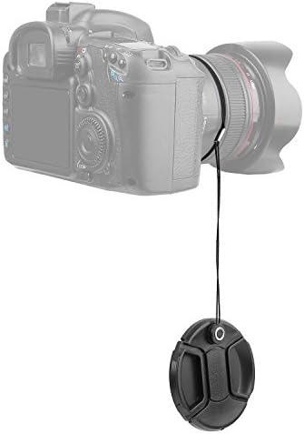ChromLives Lens Cap Leash Lens Cap Keeper Holder Prevent Lens Cap Lost Compatible with DSLR SLR Camera Canon/Nikon/Sony/Panasonic/Fujifilm Camera and More (3Pack)